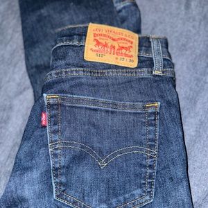 Levi’s dark washed